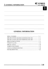 Kymco Maxxer Mongoose 250, Mongoose 300, MXER 250R ATV Repair Manual (P/N 4122-ATV250-S00) – preview page 3