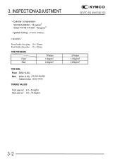 2009–2012 Kymco Sento 50 / Kiwi 50 / Kiwi 100 Scooter Service Manual – preview page 4