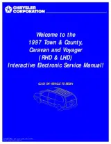 1996–2000 Plymouth Voyager SE, LX, Grand SE, and Grand LX Service Manual (P/N 80B5D30A060) – preview page 1