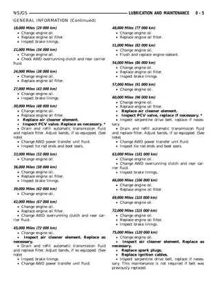 1996-1997 Plymouth Voyager service manual Preview image 5