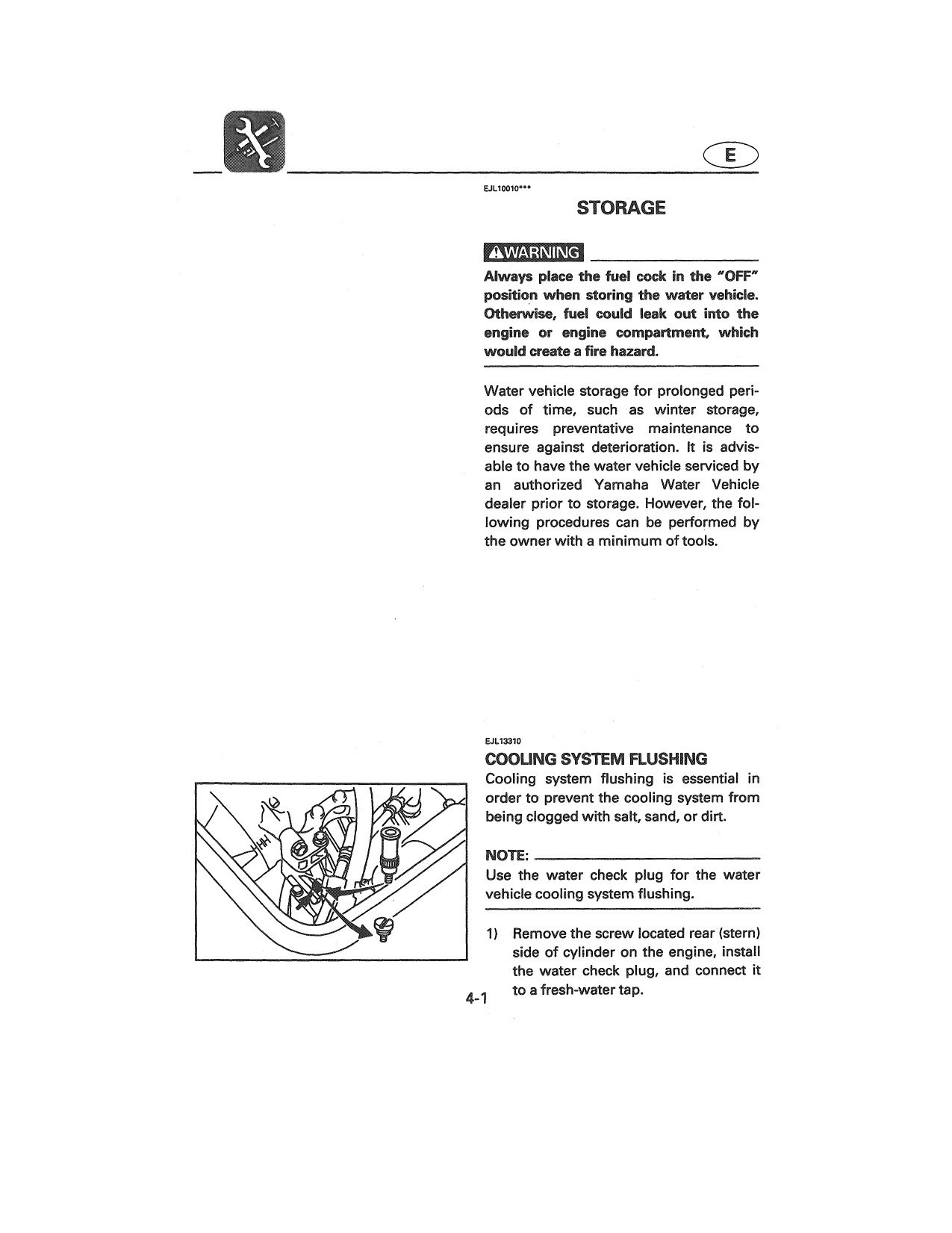 1986-1993 Yamaha WaveRunner 500, WR500 marine Jet 500T repair manual Preview image 2