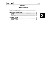 1997–2010 Yamaha SJ700AU Superjet Service Manual (P/N LIT-18616-01-43) – preview page 2