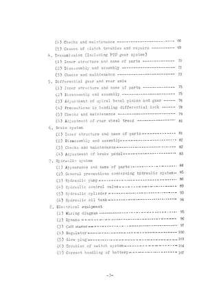 Kubota L210 Tractor Service Manual - Comprehensive Repair & Maintenance Guide Preview image 4