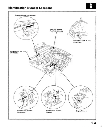 1986-1989 Honda Accord service manual Preview image 4
