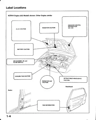 1986-1989 Honda Accord service manual Preview image 5