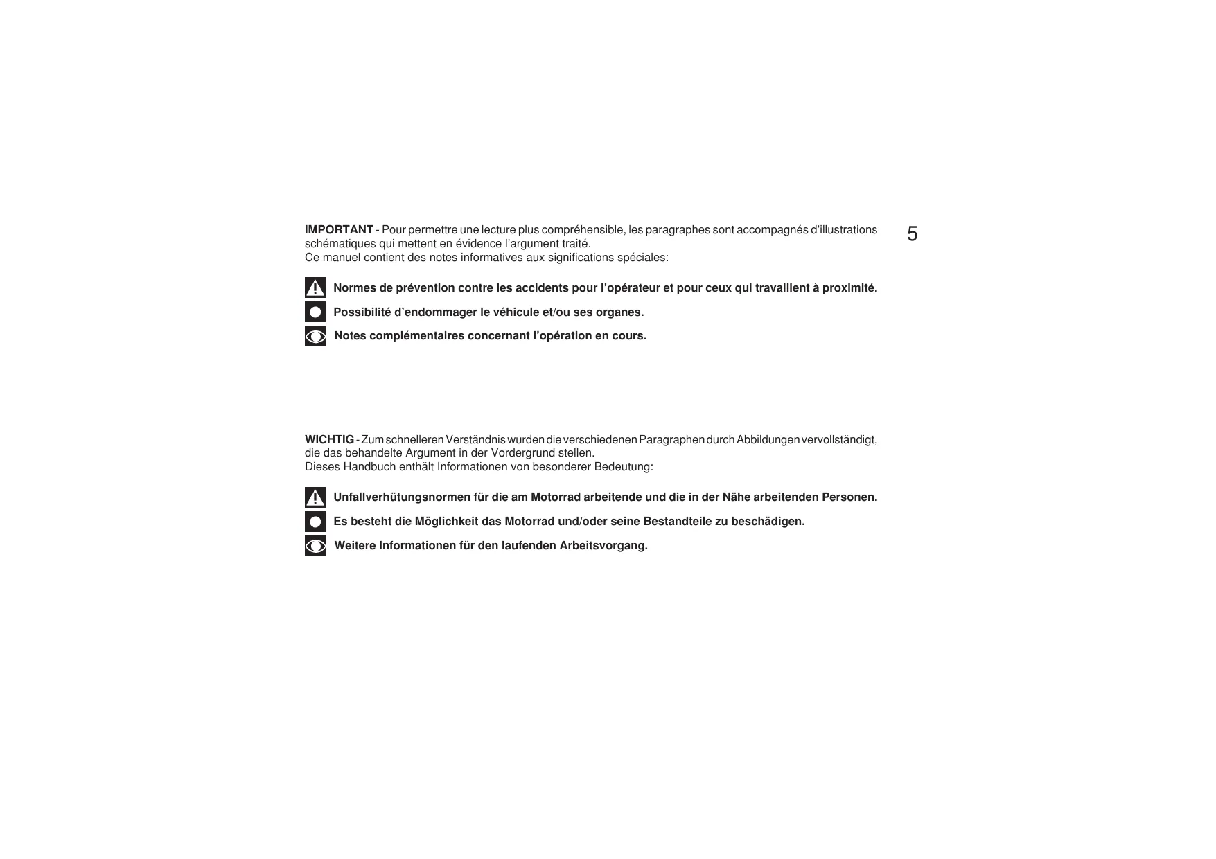 Moto Guzzi California EV Special Sport Jackal Stone service manual Preview image 4