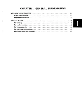 1982-1983 Yamaha Tri-Moto 175, YT175 repair manual Preview image 2