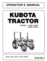 Kubota L2250-L3250 Operator's Manual (P/N 32430-1972-1) – preview page 1