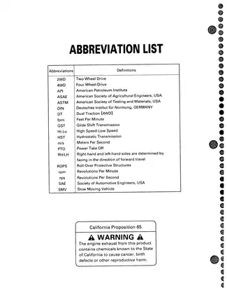Kubota B2710, B2910, B7800 compact utility tractor operator owners manual Preview image 2