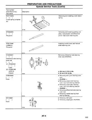 1994 Nissan Sentra service manual Preview image 4