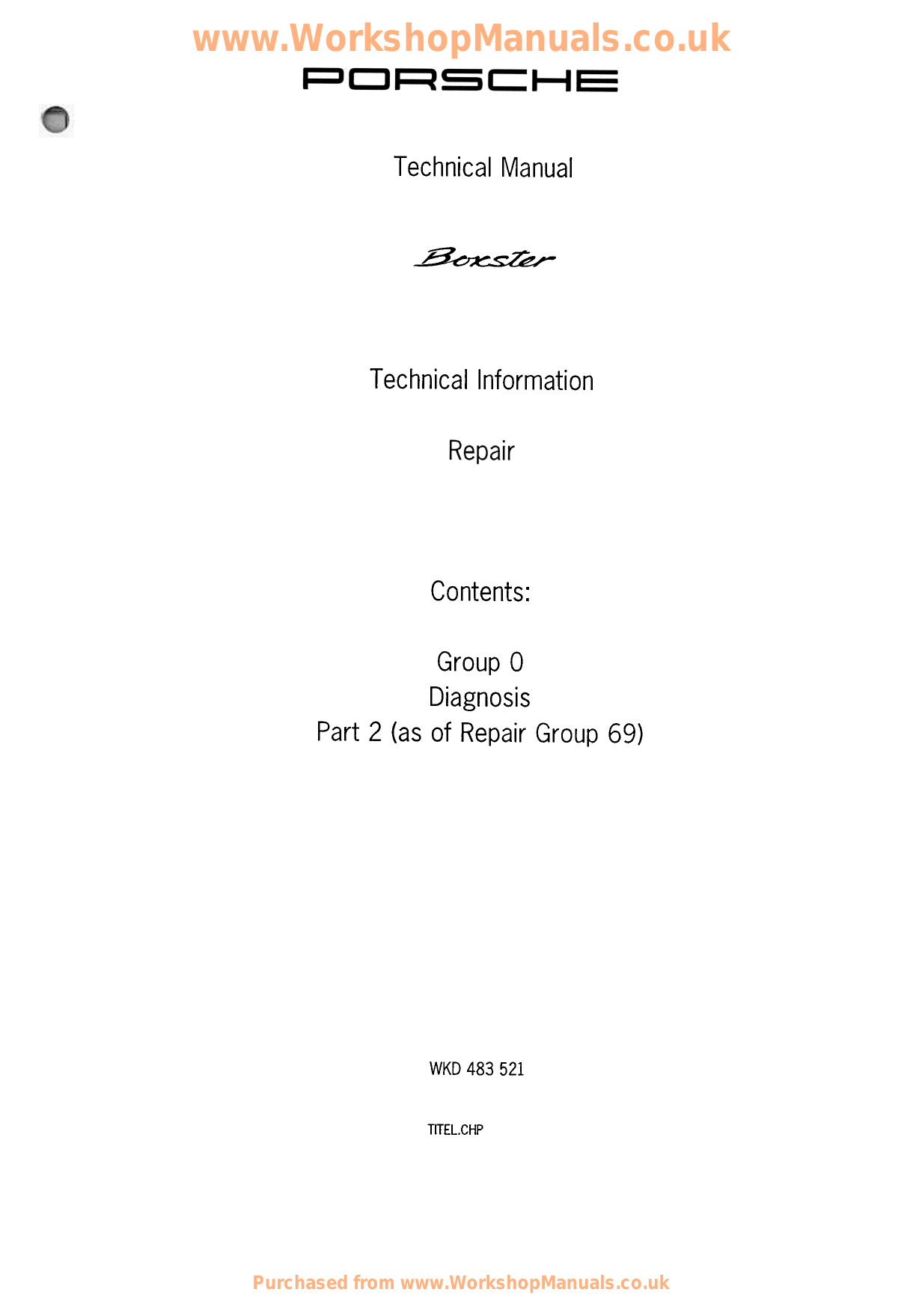 1996-2004 Porsche 986 Boxster shop manual Preview image 6