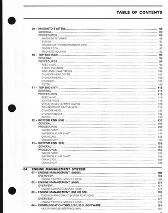 Comprehensive Shop Manual for Ski-Doo REV XP Series Snowmobiles (2008 Models) Preview image 3