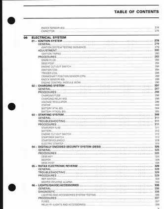 Comprehensive Shop Manual for Ski-Doo REV XP Series Snowmobiles (2008 Models) Preview image 5