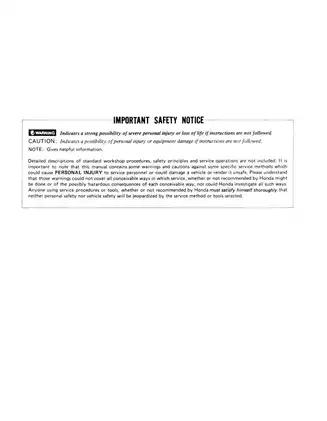 Honda ATV Maintenance Manual (1983-2023) - Comprehensive Guide for Repair and Service Preview image 2