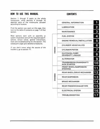 1983-1985 Honda ATC200x shop manual Preview image 3