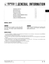 Honda ATC250R Three-Wheeler 1981–1984 Service Manual (P/N 6196103; A27008307DM) – preview page 5