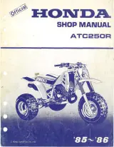 1985–1986 Honda ATC250R Service Manual (P/N 61HA201) – preview page 1