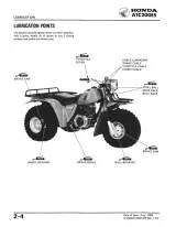Honda ATC Big Red / ATC200ES 1984 OEM Service Manual (P/N 6196900) – preview page 2