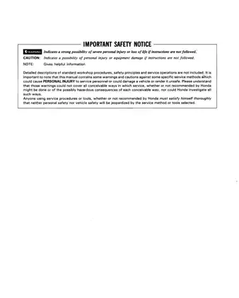 Honda ATC 350X Service Manual - Comprehensive Repair Guide Preview image 2