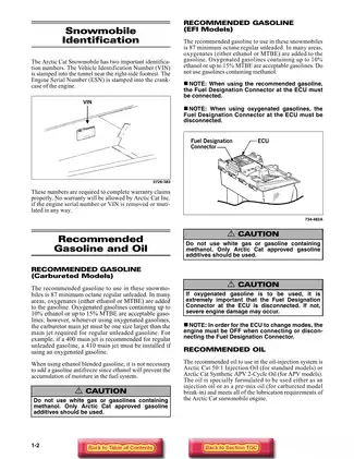 2004 Arctic Cat 370cc 440cc 500cc w/0 APV 500cc w/ APV 550cc 570cc 600cc STD 600cc laydown Carb 600cc laydown Carb EFI 700cc Carb 700cc EFI 800cc 900cc Carb 900cc EFI snowmobile service manual Preview image 2