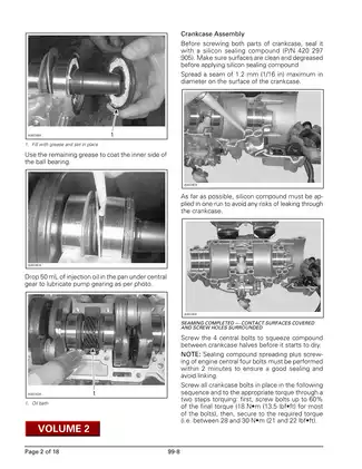 1999 Bombardier Ski-Doo snowmobile (all models) service manual Preview image 2