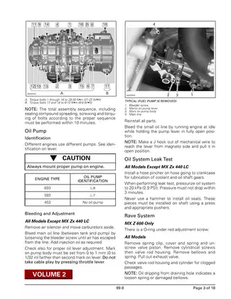 1999 Bombardier Ski-Doo snowmobile (all models) service manual Preview image 3