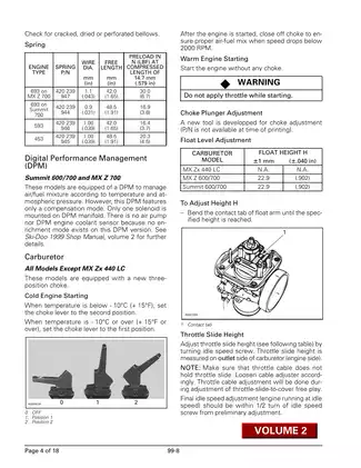 1999 Bombardier Ski-Doo snowmobile (all models) service manual Preview image 4