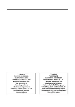 1999-2005 Yamaha TTR90/TTR90E owner´s service manual Preview image 4