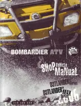 2006 Bombardier Outlander Max 400, Max 650, and Max 800 Shop Manual (P/N P/N 219 100 232, 219 100 230) – preview page 1