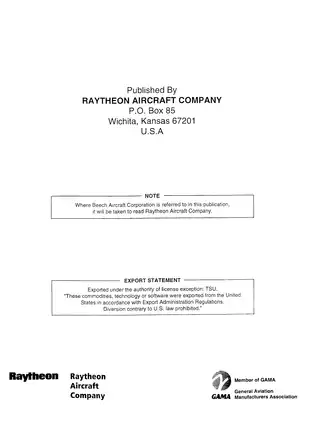 Beechcraft Baron 55 Illustrated Parts Catalog - Complete Manual (All Models Covered) Preview image 3