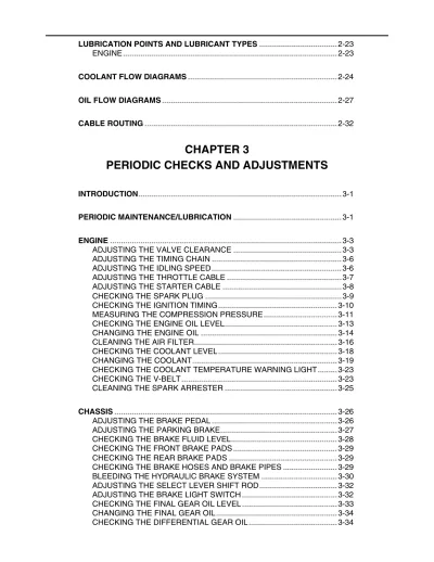 2004–2007 Yamaha Rhino 660 ATV Service Manual (P/N 5UG-F8197-10, 5UG-F8197-11)