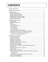 Kubota LA514, LA724, LA854 Front Loader Operator's Manual (P/N 7J275-6911-1) – preview page 2