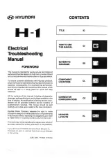 2002 Hyundai Van H1 Service Manual (P/N A4AE-EG17B) – preview page 2