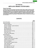 1999–2001 Isuzu NKR, NPR, NQR ABS Workshop Manual (P/N LGBRK-WE-0101) – preview page 2