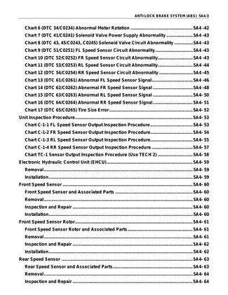 1999-2001 Isuzu Elf Truck N Series, NKR, NPR, NQR Anti-Lock Brake System (ABS) workshop manual Preview image 4