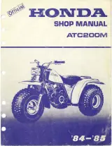 Honda ATC200M 1984–1985 Factory Service Manual (P/N 61VM301) – preview page 1