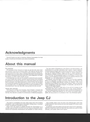 Comprehensive Jeep CJ Automotive Repair Manual (1949-1986) Preview image 3