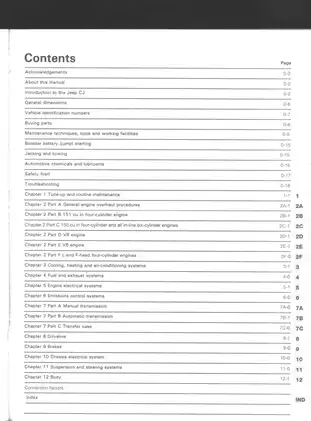 Comprehensive Jeep CJ Automotive Repair Manual (1949-1986) Preview image 4