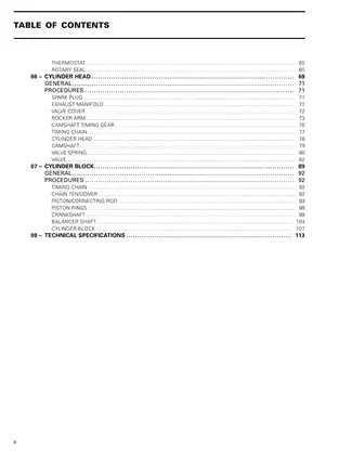 2005 Bombardier Sea-Doo Rotax 1503 4-TEC engine shop manual Preview image 4