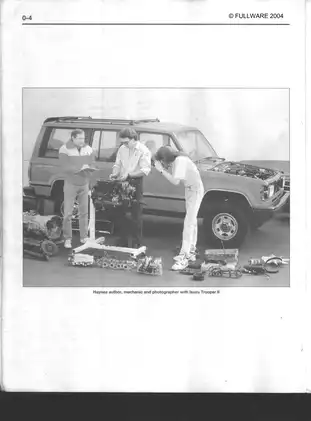 1981-1993 Isuzu pickup truck repair manual Preview image 5