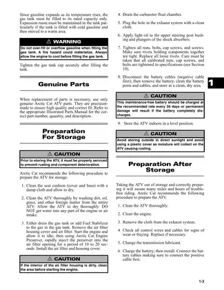 2008 Arctic Cat DVX 90, Utility 90 ATV service manual Preview image 4