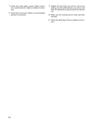 Comprehensive Arctic Cat ATV Owner's Manual Preview image 5