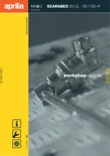 2003 Aprilia Scarabeo 50 ie / 100 4T Service & Repair Manual (P/N 8140696) – preview page 1