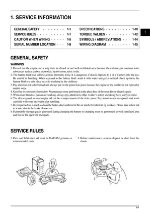 Daelim Besbi SC 125 scooter service manual Preview image 3