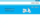 Daelim S-Five 50 Scooter Owner's Manual (P/N OM45-0204-01E) – preview page 1