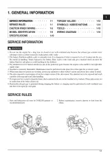 2004–2007 Daelim Roadwin VJ 125 Scooter Factory Service Manual (P/N SM48-0401-01E) – preview page 4