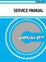 Daelim Daystar VL125 L, VL125 Service & Repair Manual (P/N SM38-9911-01E) – preview page 1