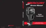 2001 Mercury Mariner 75 hp, 90 hp FourStroke Outboard Motor Service Manual (P/N 90-858895R1 – preview page 1