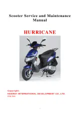 2006 Keeway Hurricane 50/90 Factory Service Manual – preview page 1