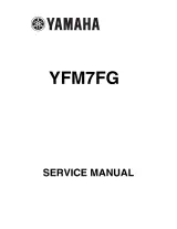2007–2008 Yamaha YFM7FG Grizzly 700 Service Manual (P/N YFM7FG-SM) – preview page 1